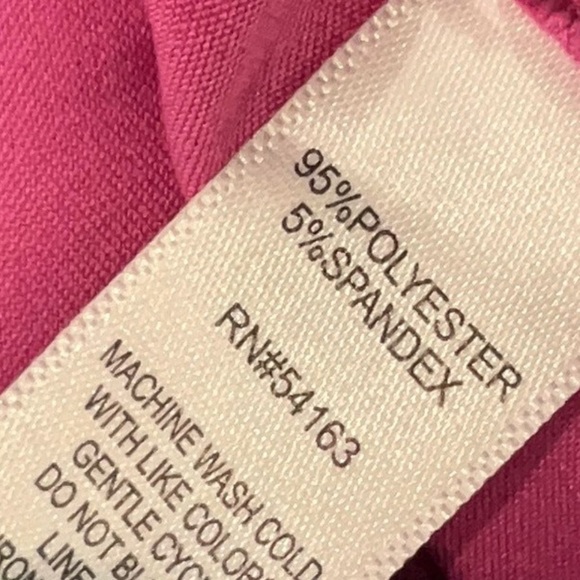 Marc New York Barbie Pink Chic Gathered Drawstring Midi Skirt Size Small S - Picture 5 of 8